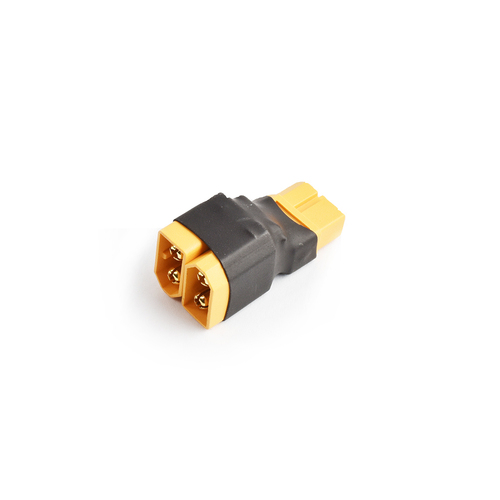 XT60 Female to 2 x XT60 Male Parallel Adapter