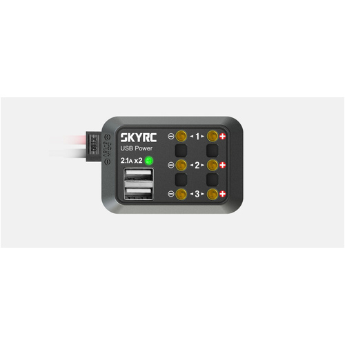 XT60 Power Distribution with 3 x Banana Sockets & 2 USB Ports