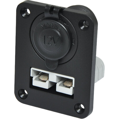 Panel Mount Anderson Style Connector with Car Accessory