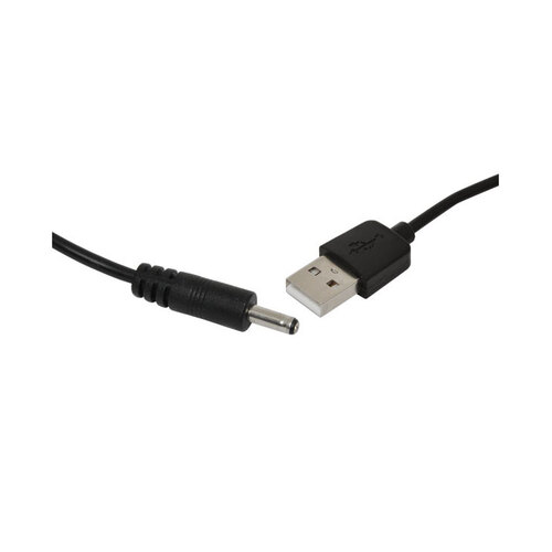 USB Type A Malet to 1.35mm DC Plug Lead 1m