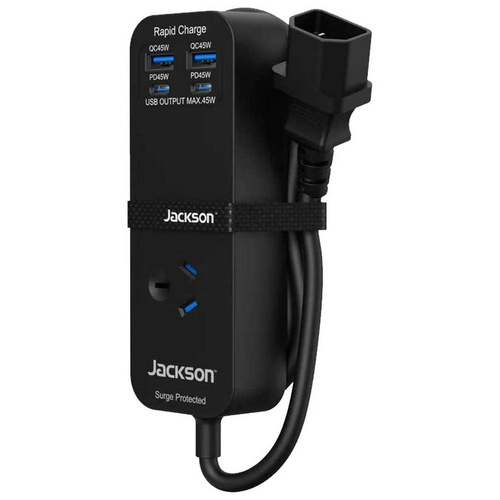 Outbound Universal Travel Adaptor w/ 4 x USB Charge Ports