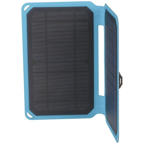 10W Solar USB Charger w/ 3 in 1 USB Charging Cable