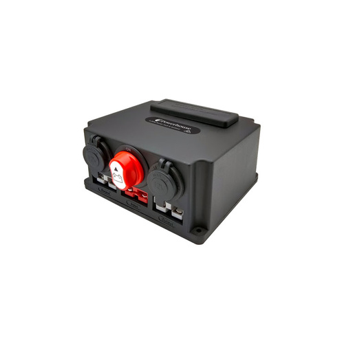 Battery Isolator Switch with Power Hub Distribution