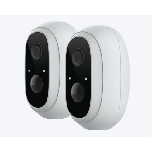 1080p Rechargeable Wireless Wi-Fi Camera 2 Pack