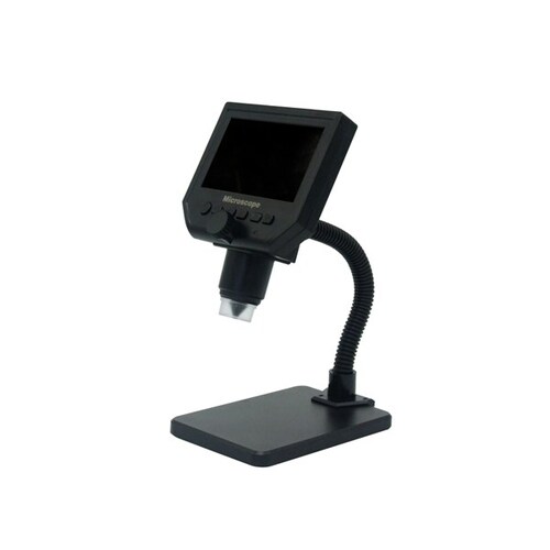  720P Digital Microscope with 4.3 Inch HD Screen and 3.6MP CCD Sensor