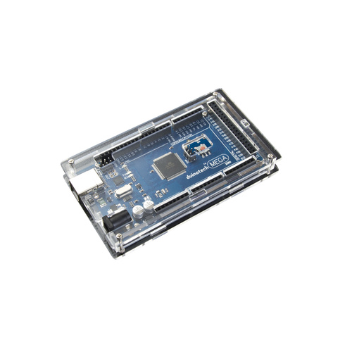 Mega Development Board with Transparent Acrylic Enclosure
