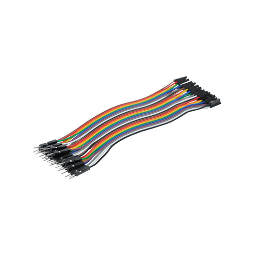 Pin To Socket 30 Way Prototyping Ribbon Strips 175mm