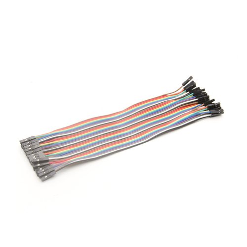 Arduino 40 Piece 150mm Socket to Socket Jumper Wire Lead kit