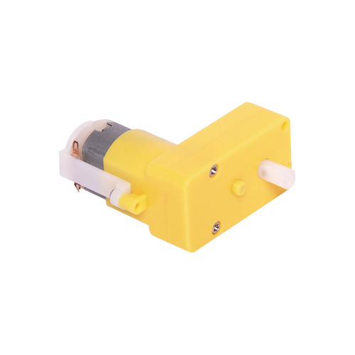 Plastic Wheel With Rubber Tyre with 5mm Shaft
