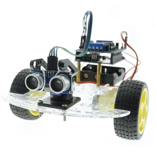 2 Wheel Drive Ultrasonic Robot Kit Arduino Project
