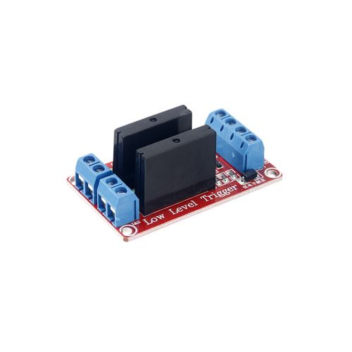 Double Pole/Channel Solid State Relay Module for Arduino Projects