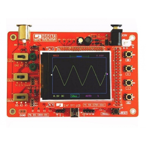  DSO138 Digital Oscilloscope DIY Kit
