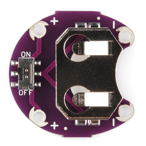 LilyPad Coin Cell Battery Holder CR2032
