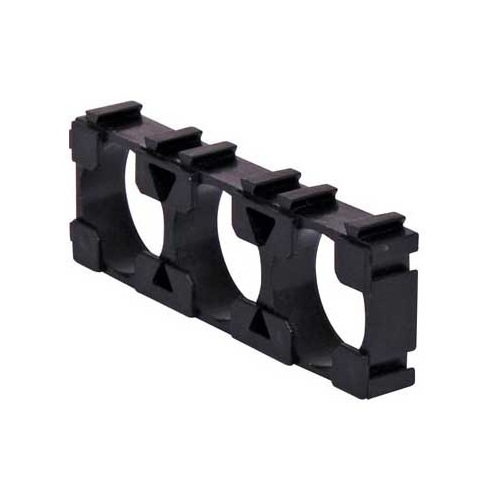 Triple 18650 Interlocking Rectangle Battery Holder