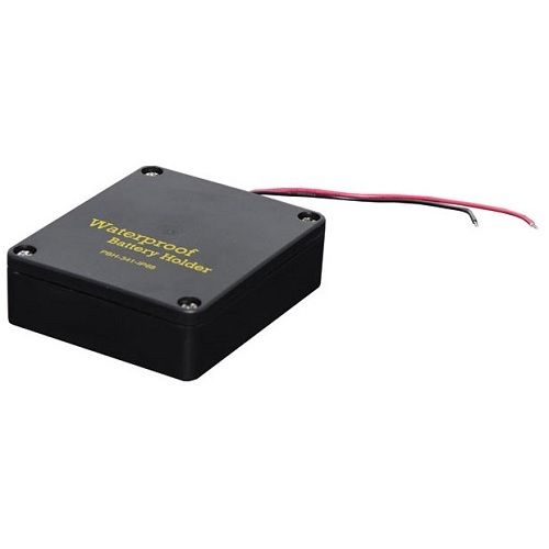 4 X AA Waterproof Battery Holder IP68 with Fly Leads