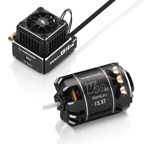Xerun XR10 Pro G2S ESC with V10-G4-17.5T Brushless Motor Combo