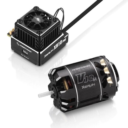 Xerun XR10 Pro G2S ESC with V10-G4-21.5T Brushless Motor Combo