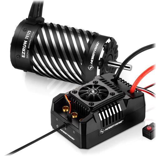 Ezrun MAX4 HV and 70125 560kV Brushless Motor & Electronic Speed Controller Set