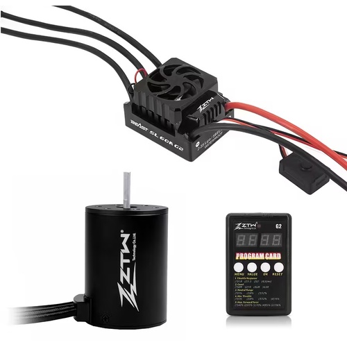 ZTW Beast G2 SL 60A ESC & 3650 3450Kv Brushless Motor Combo