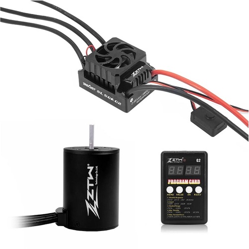 ZTW Beast G2 SL 50A ESC & 3650 2950Kv Brushless Motor Combo