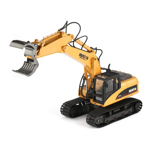 RC Excavator with Grapple 1:14 Construction Scale Model