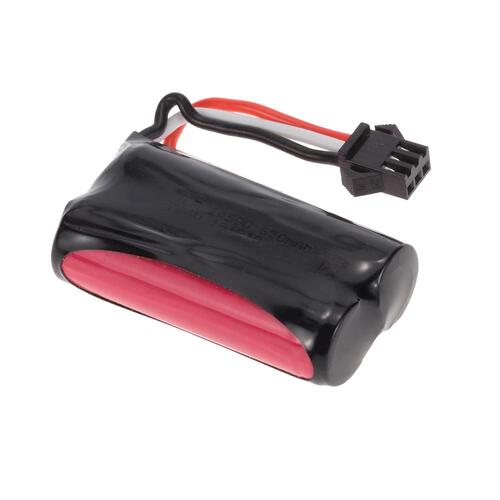 7.4V 650mAh 14500 Li-ion Battery with 3 Pin SM Connector