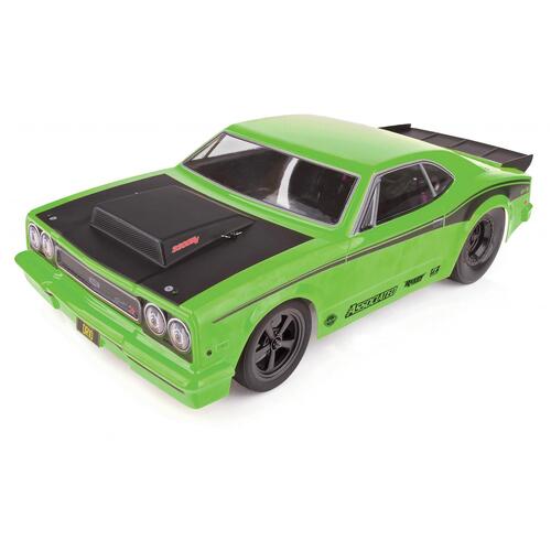 DR10 RTR Remote Control RC Drag Race Car 1:10 w/ 2.4GHz Digital Remote Controller - Green