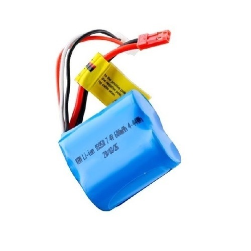 7.4V 600mAh Rechargeable Lithium Battery Pack