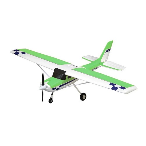 FMS Ranger 1220mm EP V3 RC Plane w/ Reflex V3 Mode 1 Remote Controller - Green