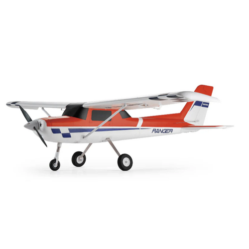 FMS Ranger 1220mm EP V3 RC Plane w/ Reflex V3 Mode 1 Remote Controller - Red