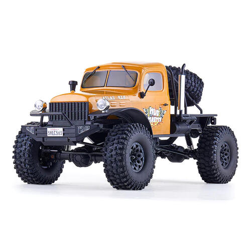 Atlas 4x4 RS 1:10 Scale RTR RC Crawler - Yellow