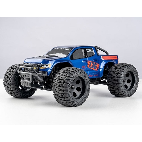 FMS 1:24 FCX24 Chevrolet Colorado RC Pickup Truck - Blue