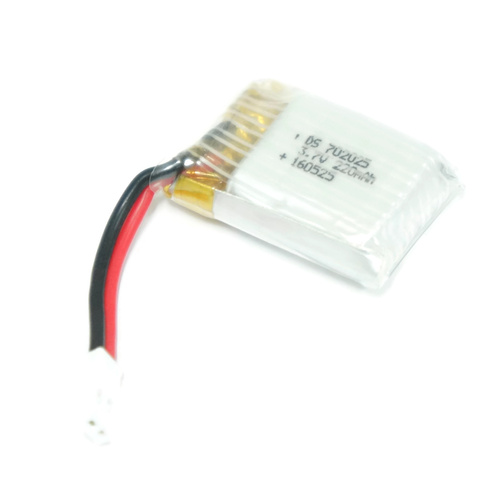  3.7V 220mAh  Rechargeable Lithium Battery 