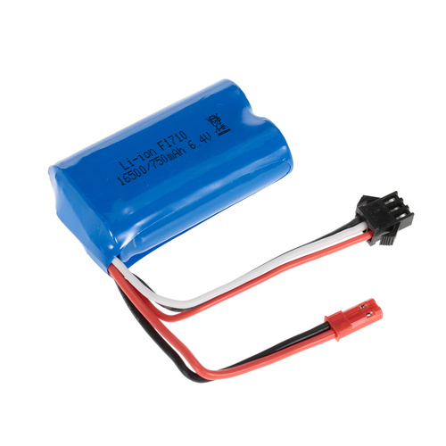 Rechargeable Lithium Battery 6.4V 750mAh 