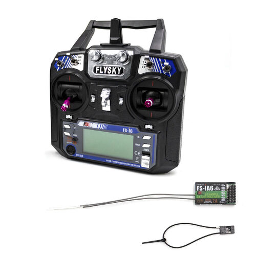 FS-i6 3 Channel 2.4GHz LCD Touchscreen Radio Transmitter & Receiver