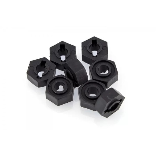 02100 HSP Crusher 12mm Wheel Hex - Pack of 8