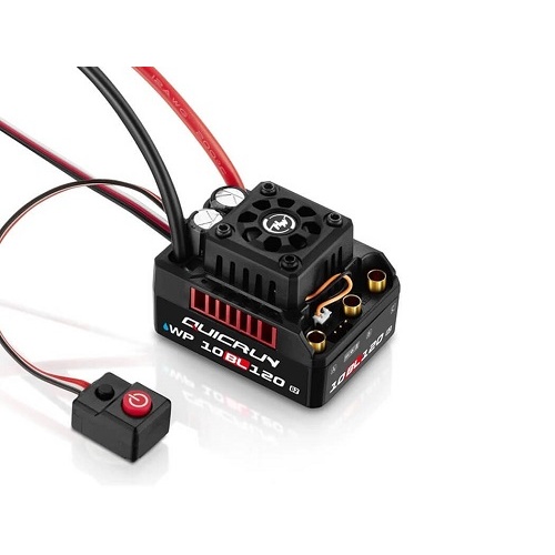 HOBBYWING QUICRUN WP 10BL120 G2 Brushless Sensorless ESC