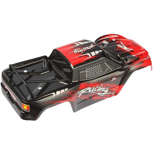 Red RC Shell Body for the TR1124 Truck