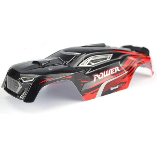 Red RC Shell Body for the TR1122 Truggy 