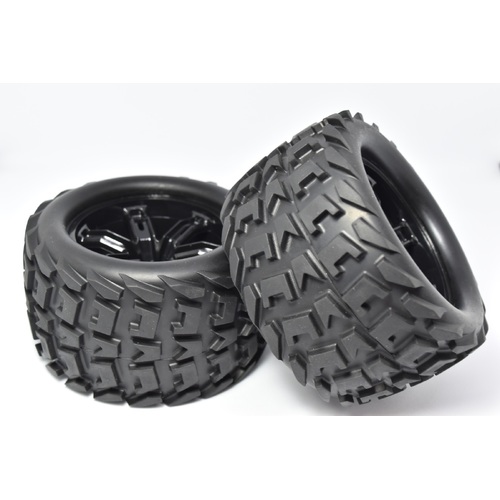 Tyre and Rim (2pc) to suit Cobra RC