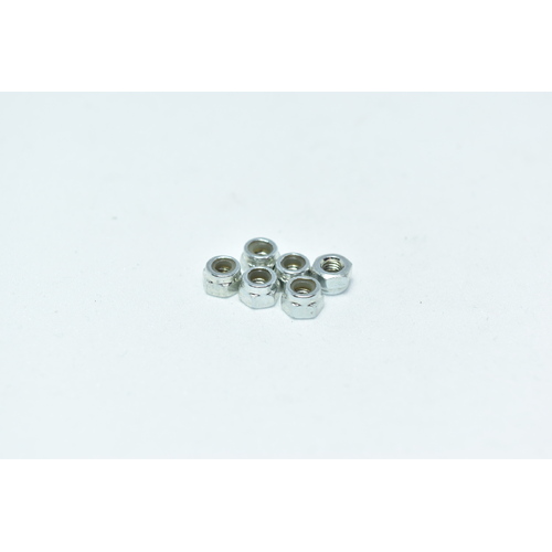 Wheel M3 Nyloc with 4mm Thread