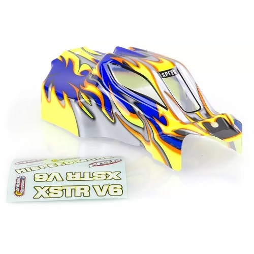 60291 HSP Mongoose Blue and Yellow Body Shell