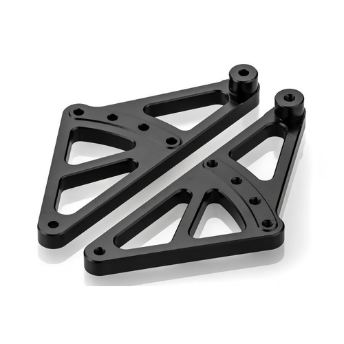 701004 HSP Black Aluminium Wheelie Bar Mount (2pc)