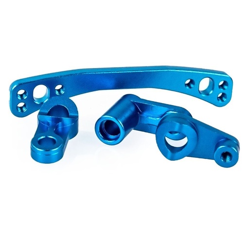 601015 HSP Blue Aluminium Servo Saver Set