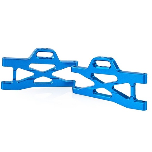 601017 HSP Blue Aluminium 2WD Rear Lower Suspension Arms (2pc)