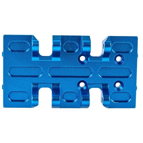 706002 HSP Blue Aluminium Centre Chassis Plate