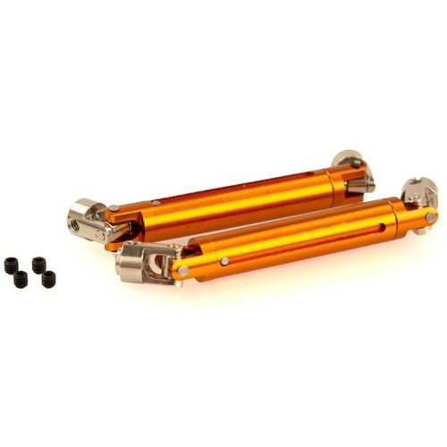 180011 HSP Orange Aluminium Drive Shaft Complete Assemblies (2pc)