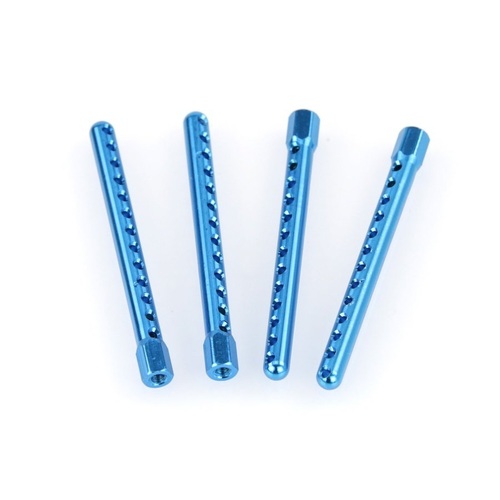 102037 HSP Blue Aluminium Body Posts (4pc)