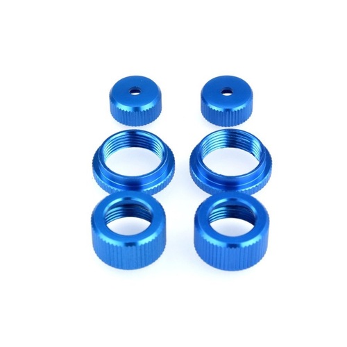 60026 HSP Blue Aluminium Shock Cap Set