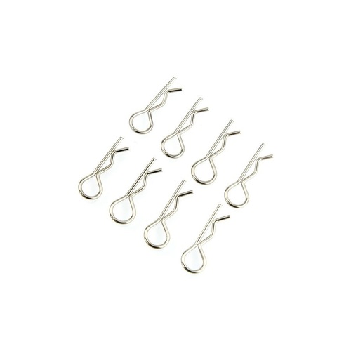 85734 HSP 1mm Silver Body Pins (8pc)